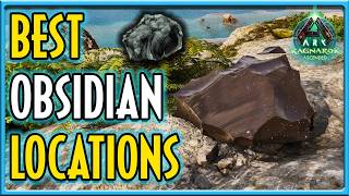 Top 5 BEST Easy Obsidian Locations in Ragnarok- Ark Survival Ascended