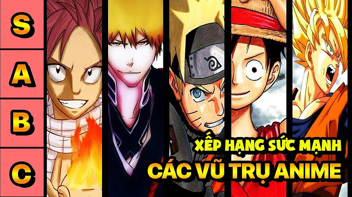 Top anime sử dụng hệ thống cấp độ