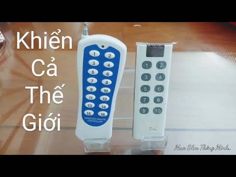 Video Điều Khiển Từ Xa Tất Cả Thiết Bị Điện Trong Nhà - youtube