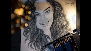 Madhavee Anthony Portrait Sketch 2