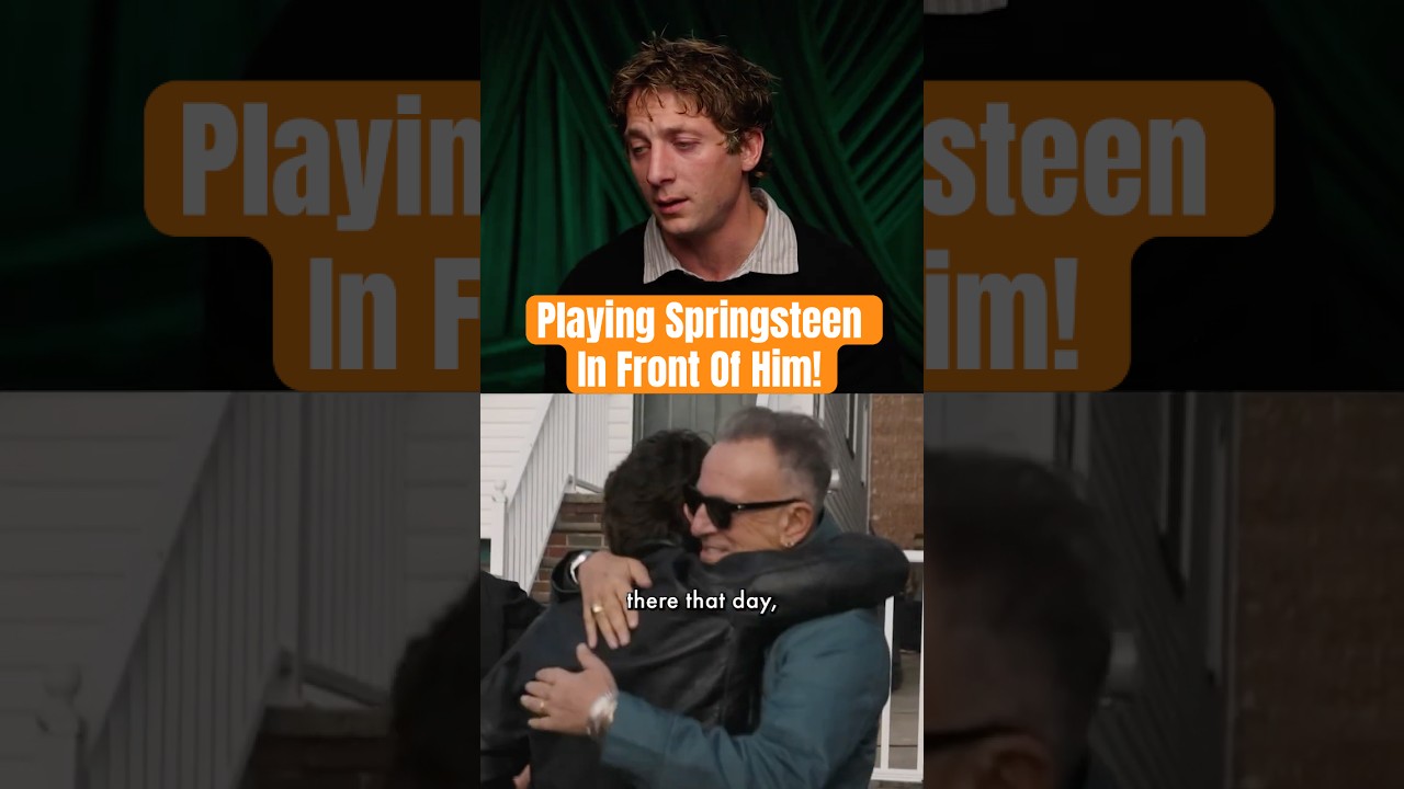 Jeremy Allen White On Acting in Front of Bruce Springsteen!