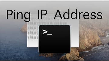 How To Ping an IP Address on a Mac Using Terminal