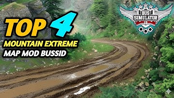 DOWNLOAD! 🔥 Top 4 Mountain Extreme Road Map Mod For Bus Simulator Indonesia।Bussid Mod Map 4.3.3