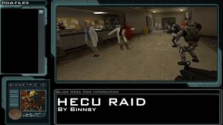 Black Mesa HECU Raid Mod Walkthrough