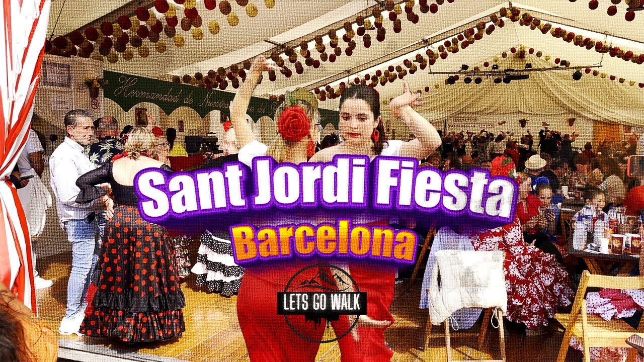 Sant Jordi Fiesta Barcelona 2023 - book and roses Festival