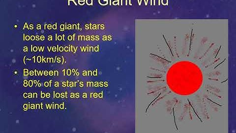PHYS 1403 Asymptotic Giant