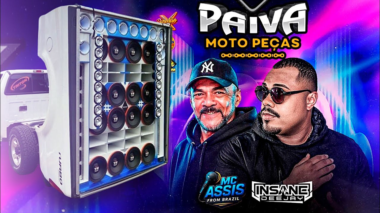 SET DANCE COMERCIAL REMIX 2026🔻 INSANE DJ E MC ASSIS🎤🇧🇷 PAIVA MOTO PEÇAS 💯🔊 A DUPLA SHOW 💥🚀