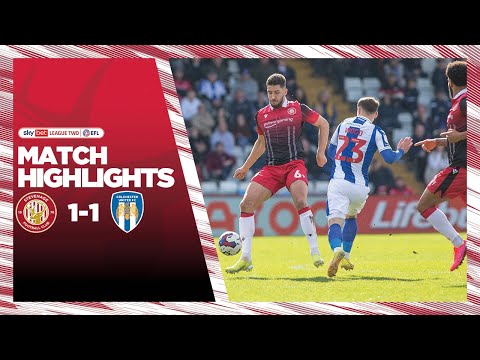 Stevenage Colchester Goals And Highlights