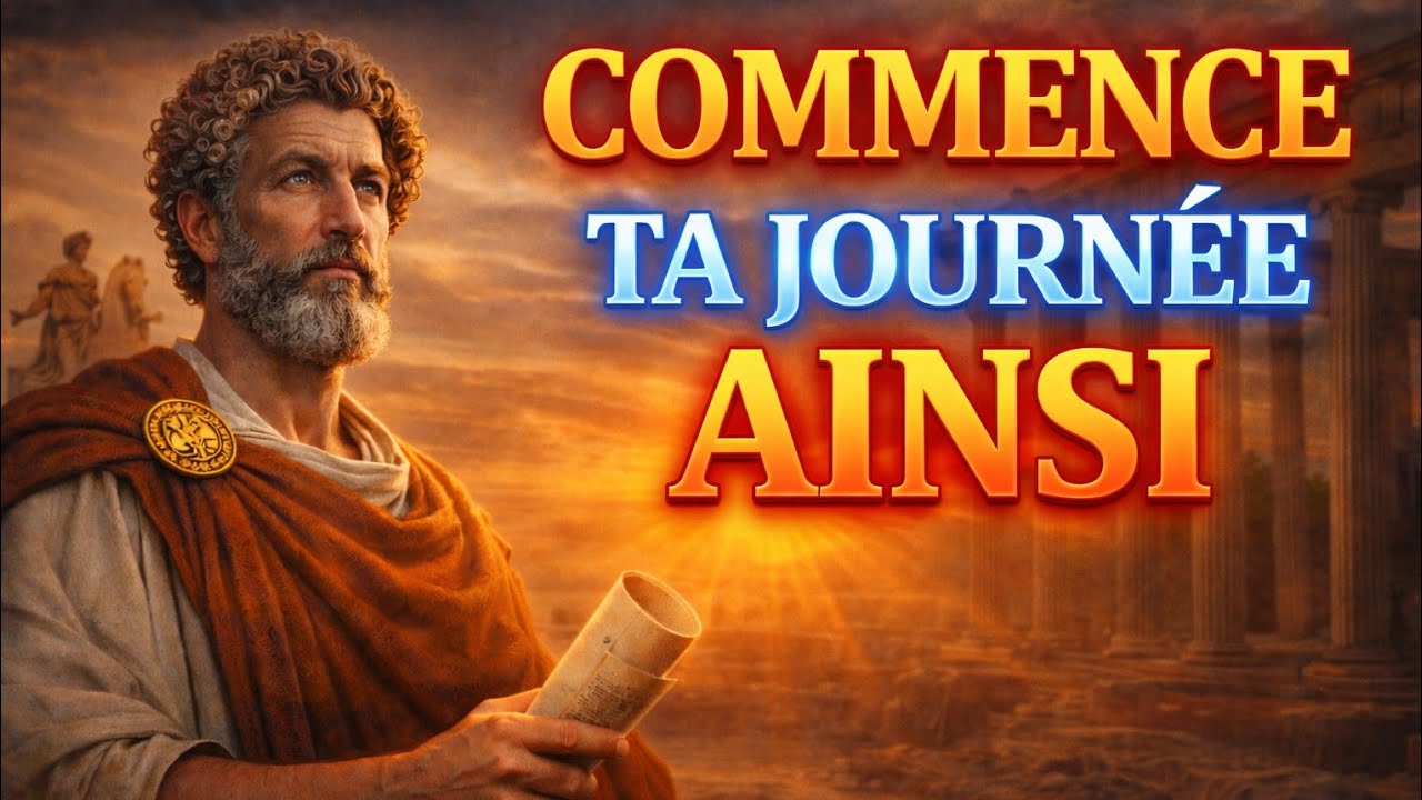 FAIS CELA TOUS LES MATINS et ta JOURNÉE CHANGERA COMPLÈTEMENT - PHILOSOPHIE STOÏCIENNE