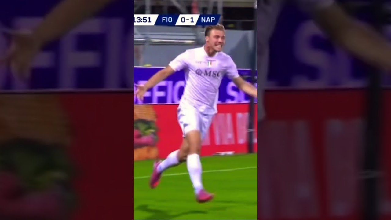 Hojlund debut goal Napoli. 