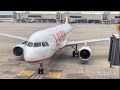 Lauda Air Airbus A320 despegando de Palma de Mallorca España