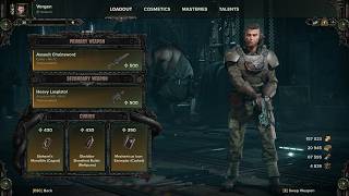 WAR40K Darktide : Veteran(Assault Chainsword\Heavy Laspistol)