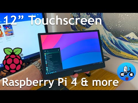 WIMAXIT 12” Raspberry Pi compatible Touchscreen display