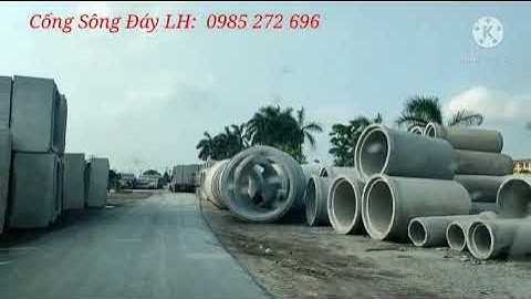 Cống Bê  Tông Sông Đáy-Vì Môi Trường Việt