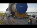 Artemis III Core Stage Arrival at VAB Timelapse