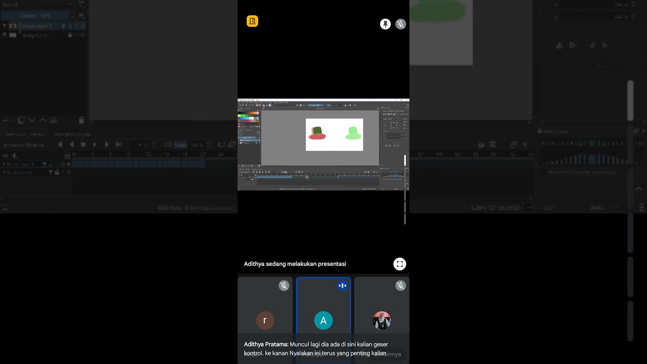 Tutorial pemberian warna KRITA membuat animasi 