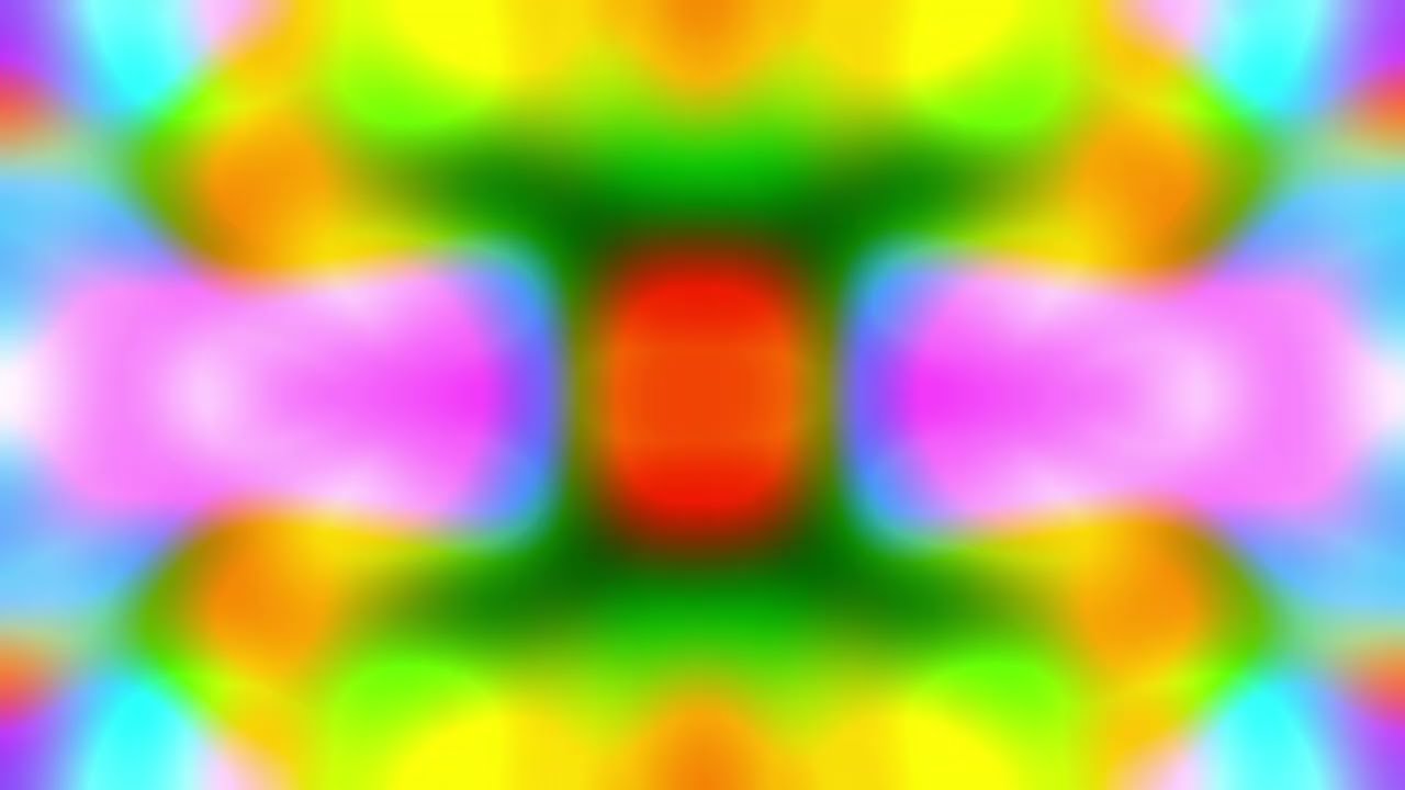 Rainbow Color Mood Light Mix | Slow Motion Color Shift Animation