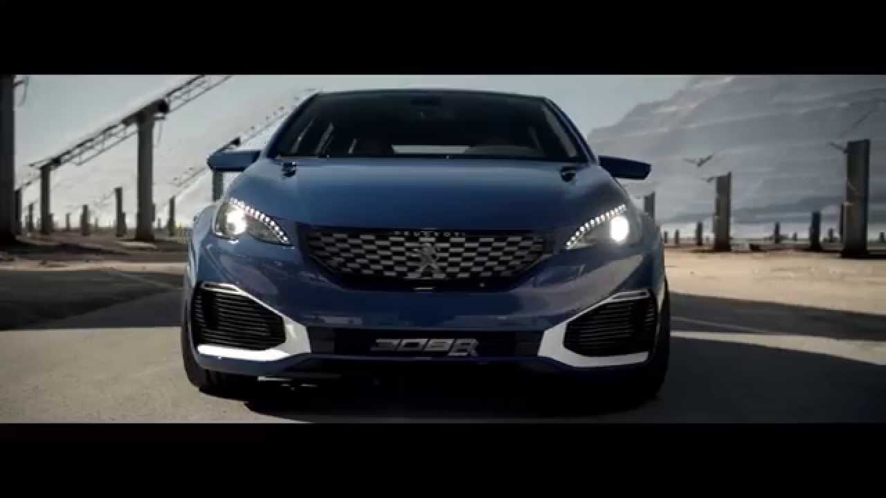Peugeot 308 R HYbrid - official video - YouTube