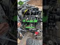 The engine is in!!! Still a bit of work left to do but the hard part is done  #lsswap #jeepwrangler