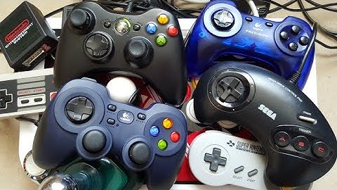 Modern USB Gamepad modded for Retro Gaming - C64 NES SNES Sega Neo-Geo