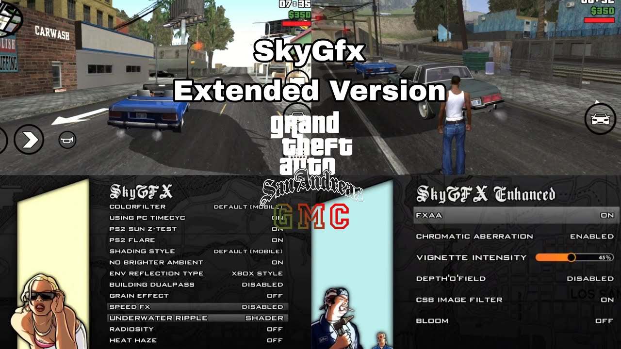 Plugin | SkyGfx Extended For Gta Sa AML Android 2025