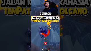 JALAN KELUAR RAHASIA BARU DARI TEMPAT NAGA VOLCANO RIDE A PET #rideapet #shorts