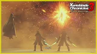 Shulk, Rex, And Z Working Together In Future Redeemed's Opening - Xenoblade Chronicles 3