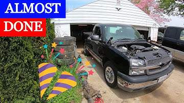 V6 to V8 Silverado Part 4, IT DRIVES!!!