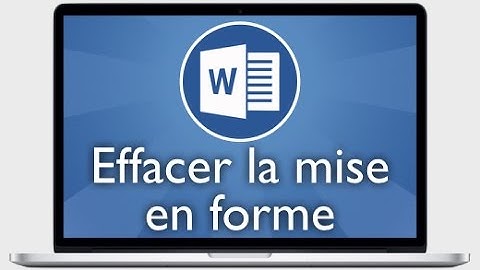 Tutoriel Word 2013 - Effacer la mise en forme de Smart Art