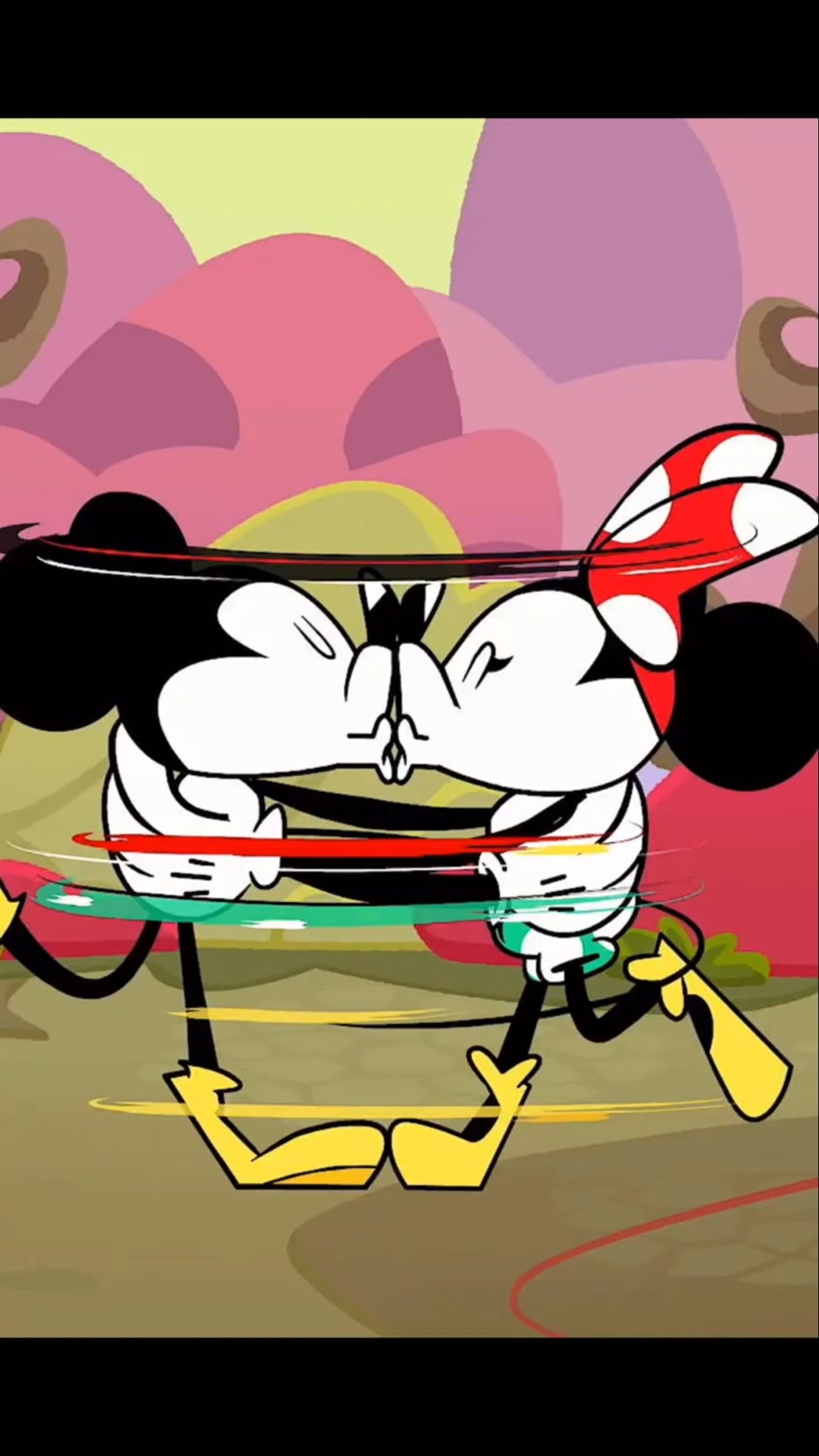 Mickey Mouse and Minnie Machete Reunion - Disney Illusion Island