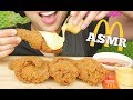 ASMR McDonalds *BEST SPICY FRIED CHICKEN + CHEESE SAUCE (EATING SOUNDS) NO TALKING | SAS-ASMR