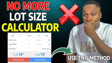 How To Calculate Lot Sizes Perfectly - Enter Forex Trades in 3 Seconds