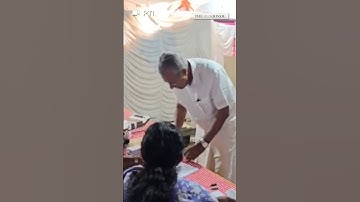 Kerala CM Pinarayi Vijayan casts his vote in local body polls