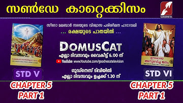 DOMUS CAT | വിമോചകനായ മോശ | STD 5 & 6 | CHAPTER 5 | PART 1 | SUNDAY CATECHISM