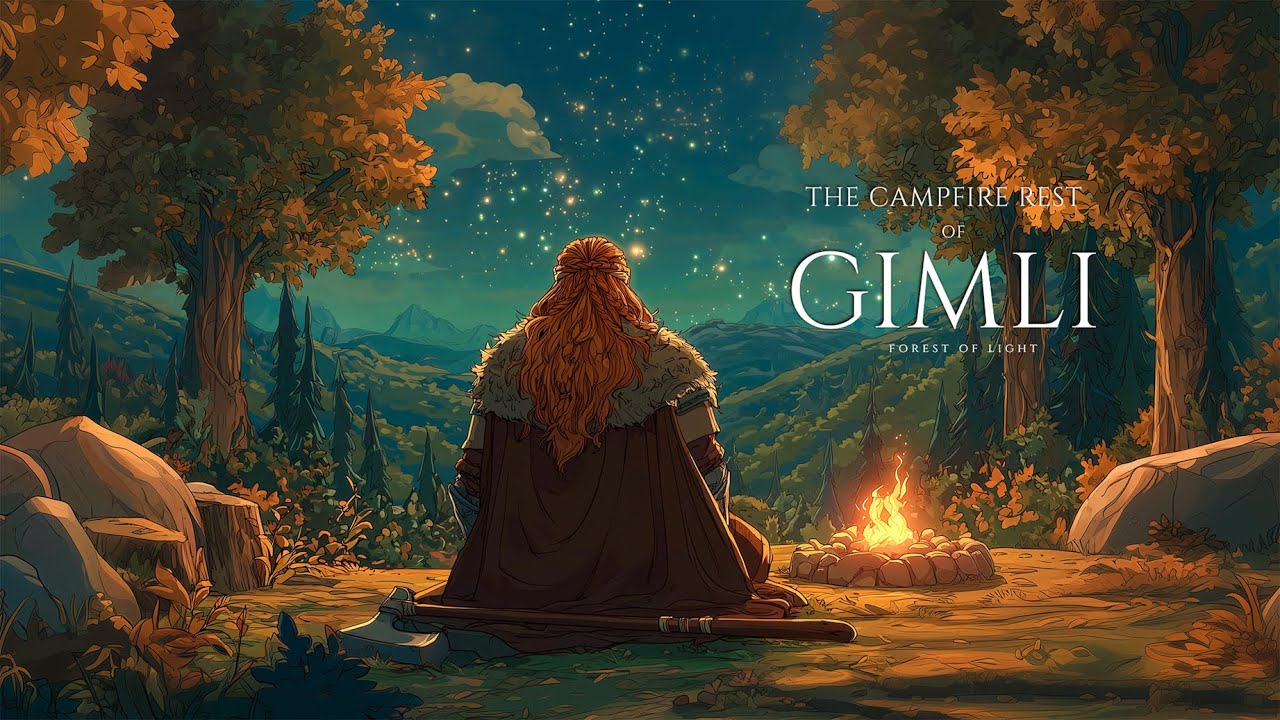 Средневековая Музыка Для Сосредоточенности И Размышлений | Отдых У Костра Гимли