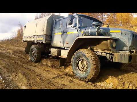 Урал 4×4 не много грязи