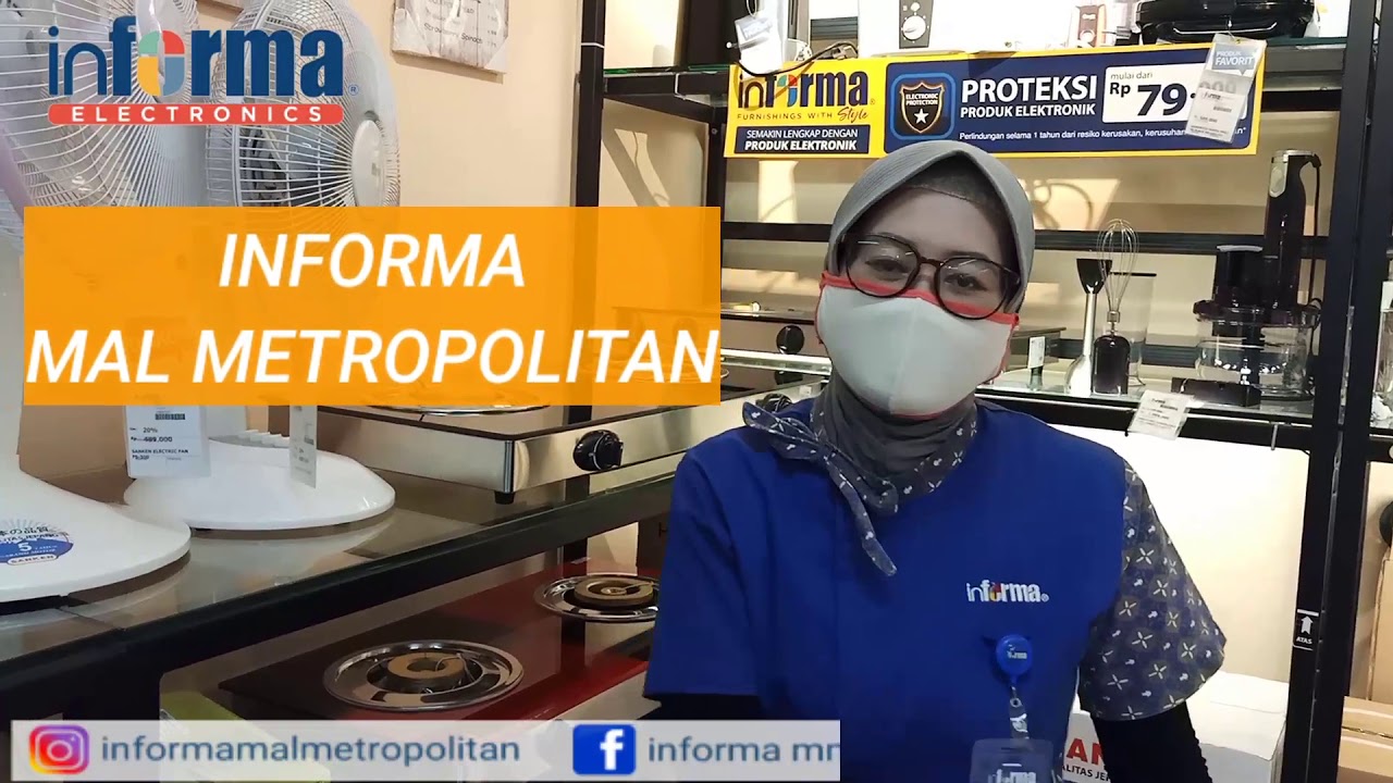 Elektronik Informa Metropolitan Mall Bekasi - YouTube