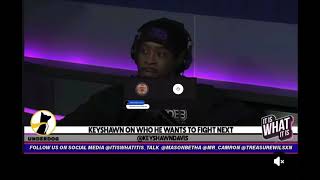 Keyshawn Davis SETS THE RECORD STRAIGHT On Tank Davis & Abdullah Mason!!! (KJ & MR. INC REACTS)