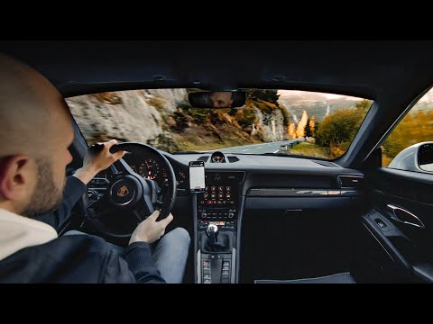 Susten Pass Driving Bliss Movie | Porsche 911 GT3 Touring Raw Sound 4K