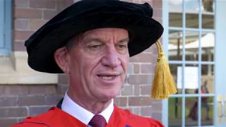 Andrew Scipione AO, APM receives an Honorary Doctorate of Letters