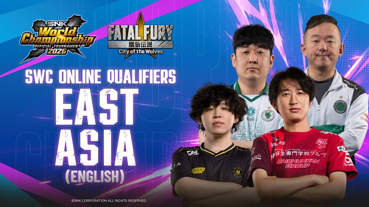 【ENG】SWC 2026 | FATAL FURY: CotW | EAST ASIA | ONLINE QUALIFIER