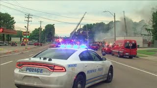 Fire that burned down strip mall in southwest Memphis caused by arson, fire department says