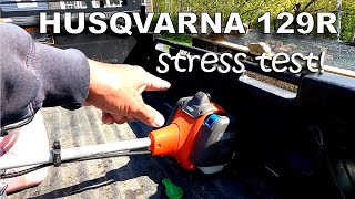 Husqvarna 129R Brushcutter ‘Stress Test’ Results 😮 Husqvarna 129R Brushcutter ‘Stress Test’ Results 😮