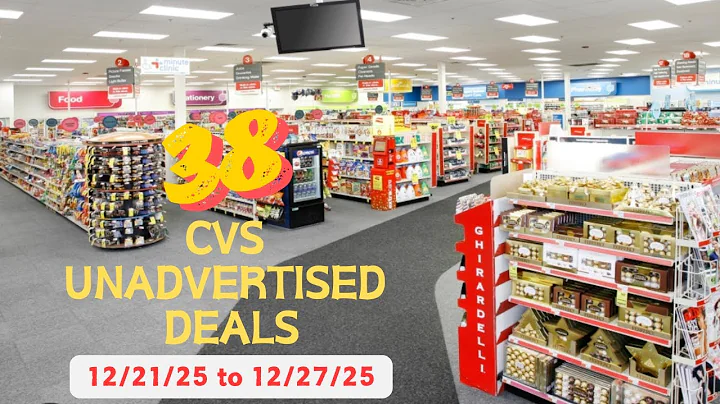 CVS unadvertised deals 12/21/25~12/27/25 | 🔥38 unadvertised deals 