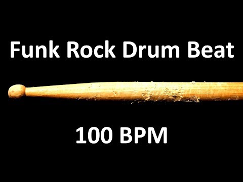 funk-rock-groove-drum-beat-100-bpm-bass-guitar-backing-track-#266