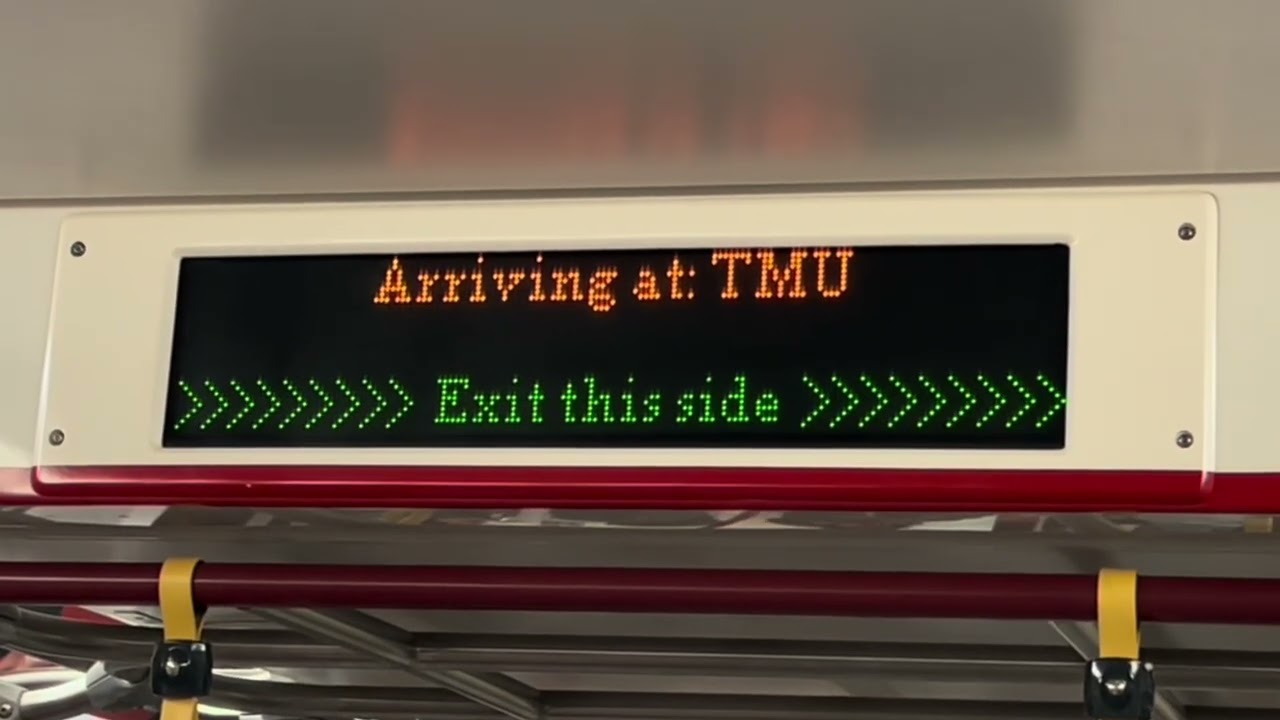 Line 1 TTC Announcements Updated: Vaughan Metropolitan Centre to Finch