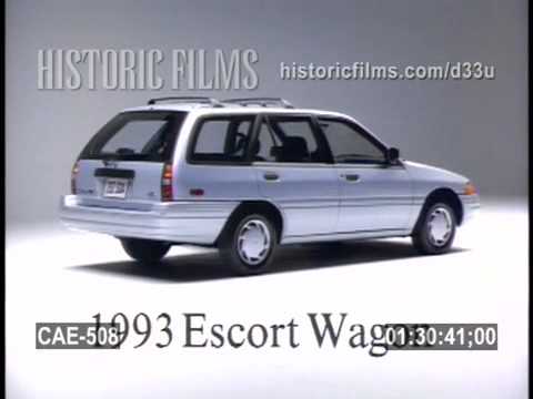 VINTAGE COMMERCIAL - 1993 FORD ESCORT
