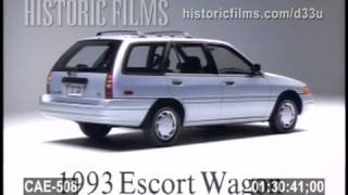 Career Overview VINTAGE COMMERCIAL - 1993 FORD ESCORT