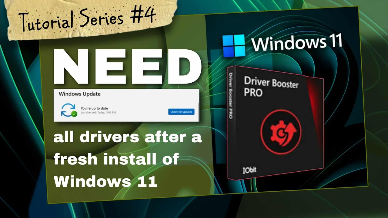 Installation of Windows 11 using USB Drive (Needed drivers after fresh ...