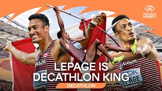 Pierce Lepage is the decathlon world champion ‼️ | World Athletics Championships Budapest 23
